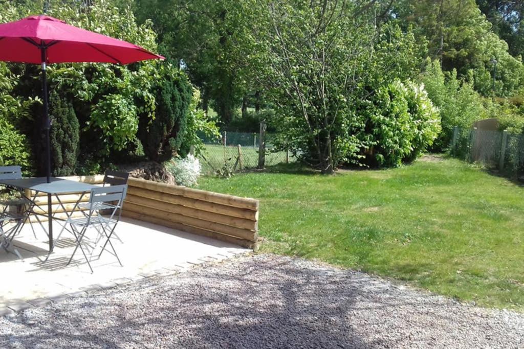 Charmante Maison Pres De Dieppe Offranville Exteriör bild